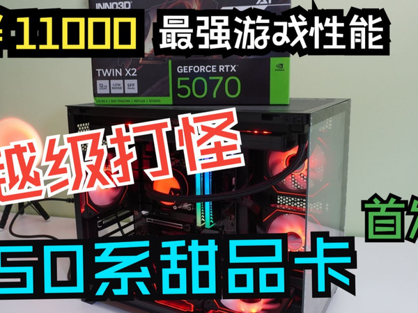 万元打造性能神机，游戏性能拉满，50系甜品卡首秀跑分220万