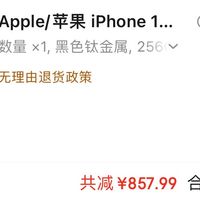 iPhone 16 Pro原色钛金属256GB