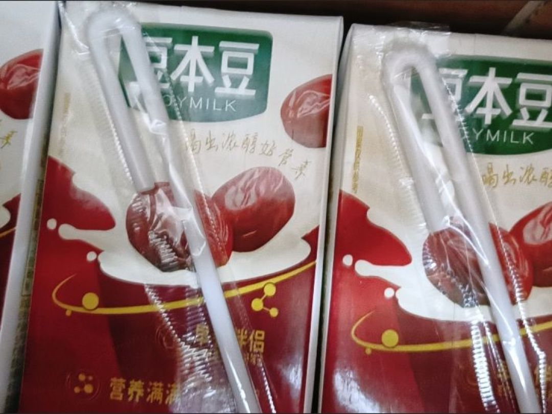 被我挖到宝了!豆本豆唯甄红枣豆奶
