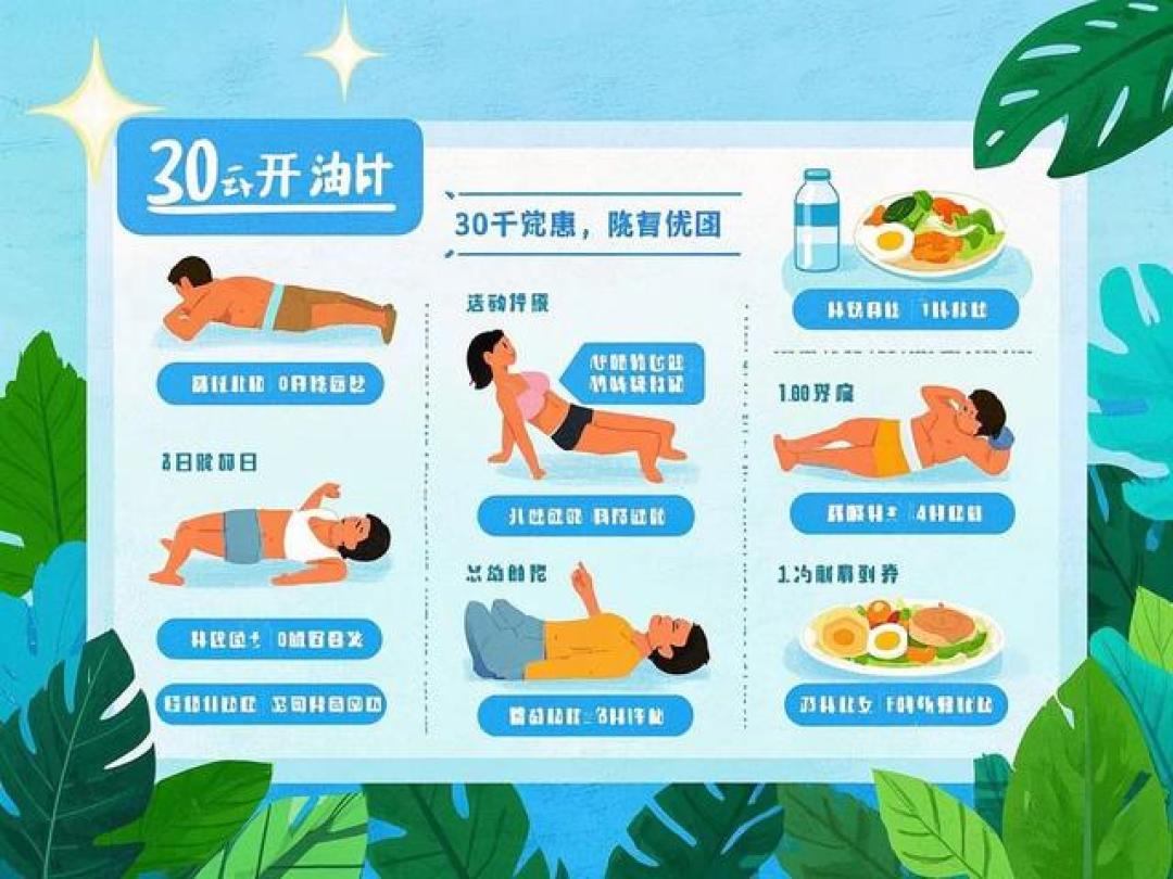 30天卷腹高效攻略:科学训练+饮食管理,居家打造夏日马甲线