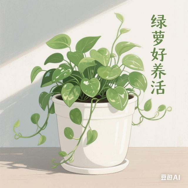 绿萝：易养活的空气净化植物