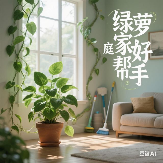 绿萝：耐阴易养的室内绿植