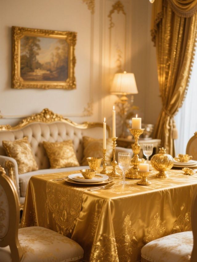 欧式桌搭选择：客厅优雅升级