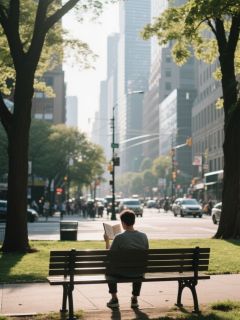 如何在繁忙都市中找到宁静？