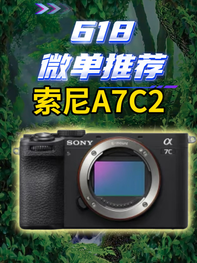 618微单推荐索尼A7C2