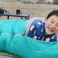 身后有篝火，眼里有星河——户外体验天石极光睡袋