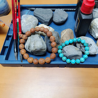 绿松石和凤眼菩提，你选对了吗？全天然的原矿的当然看着舒服自然