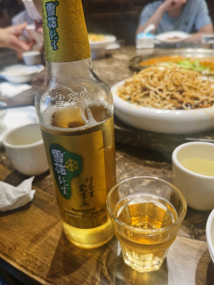雪花工业啤酒