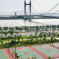 恰好时体育：篮球场铺设材料材质哪种好?