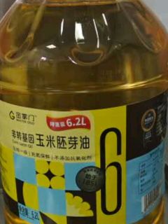 金掌门食用油玉米胚芽油6.20L 食用油 非转基因压榨一级