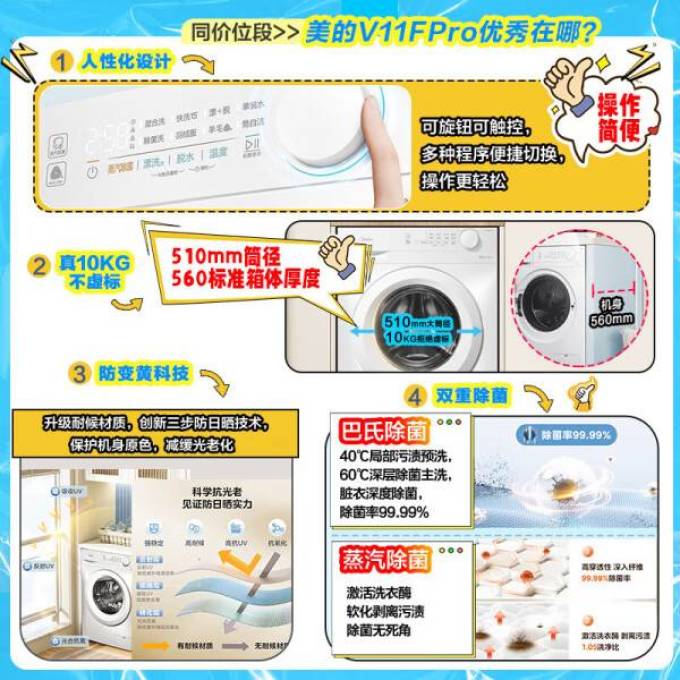 美的洗衣机