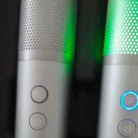 酷开荣耀定制 酷K-CD 动圈麦克风 炫彩灯效 声卡级芯片 