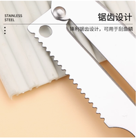 煮妇日记旗舰店——不锈钢多功能削皮刀，厨房好帮手
