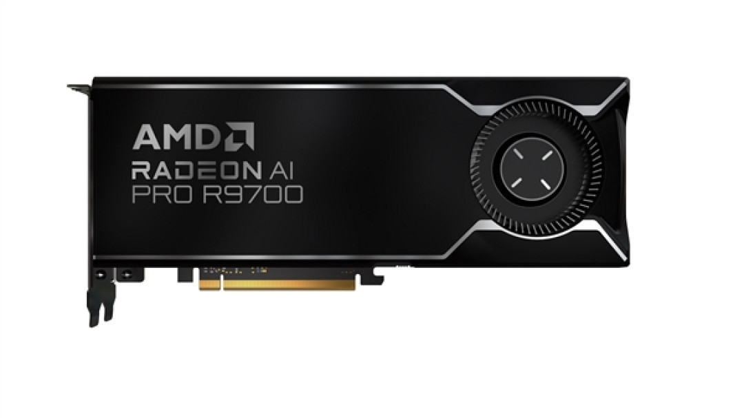 AMD RDNA4家族首款专业显卡:Radeon AI PRO R9700配32GB大显存 四卡128GB