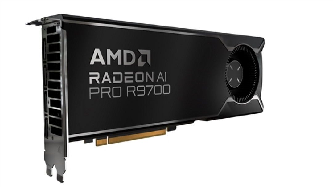 AMD RDNA4家族首款专业显卡:Radeon AI PRO R9700配32GB大显存 四卡128GB