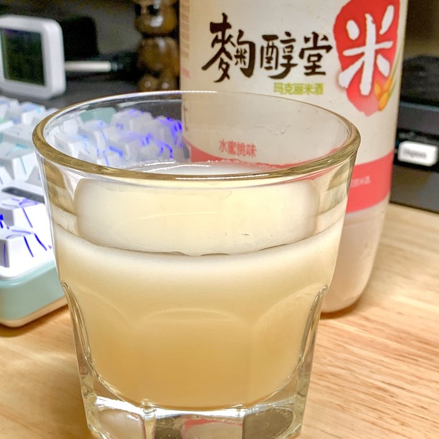 🍑聚会新宠！这瓶水蜜桃米酒太上头了｜微醺推荐