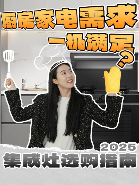 2025年【集成灶】买前必看!集成灶选购指南