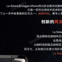 Gaggia意大利进口LaSolare全自动咖啡机豆仓粉仓La Solare2ES3RSM