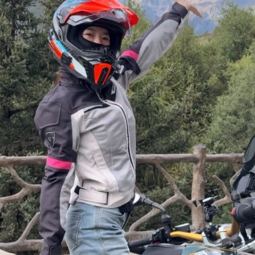 别再一身黑啦｜摩托车骑行穿搭分享