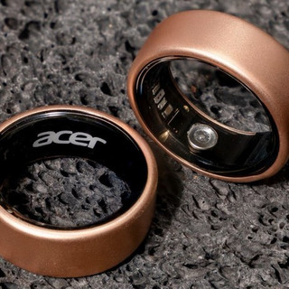 电脑展丨宏碁发布 FreeSense Smart Ring 智能戒指，支持血氧、钛合金