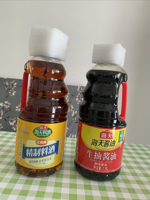 19.95元包邮海天旗舰店酱油+料酒开箱分享