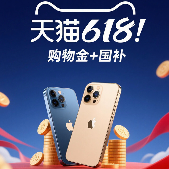 冲爆618!苹果神价直降1500!天猫隐藏购物金+国补20%双重攻略