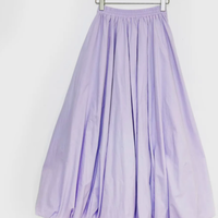 春日繁花，秋意柔情——AJIE文艺大摆女裙春夏纯棉透气半身花苞裙