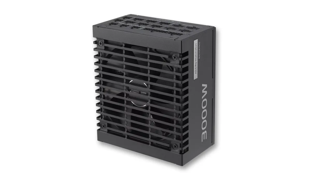 华硕推出3000瓦专业电源,可支持为4块RTX 5090显卡供电