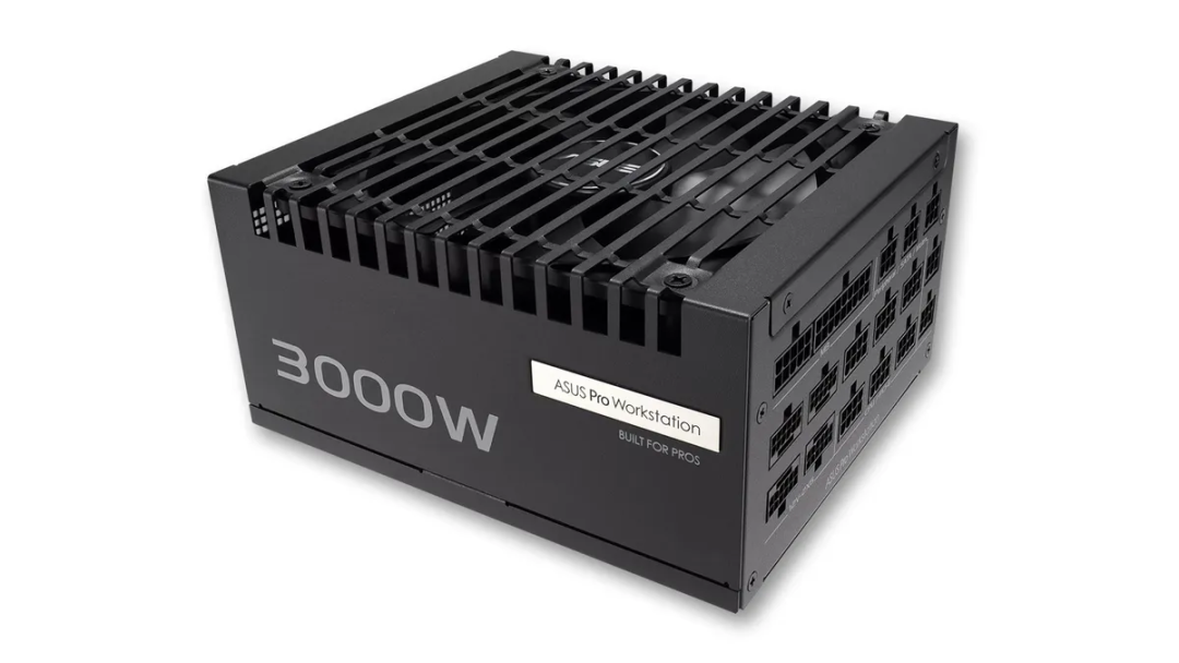 华硕推出3000瓦专业电源,可支持为4块RTX 5090显卡供电