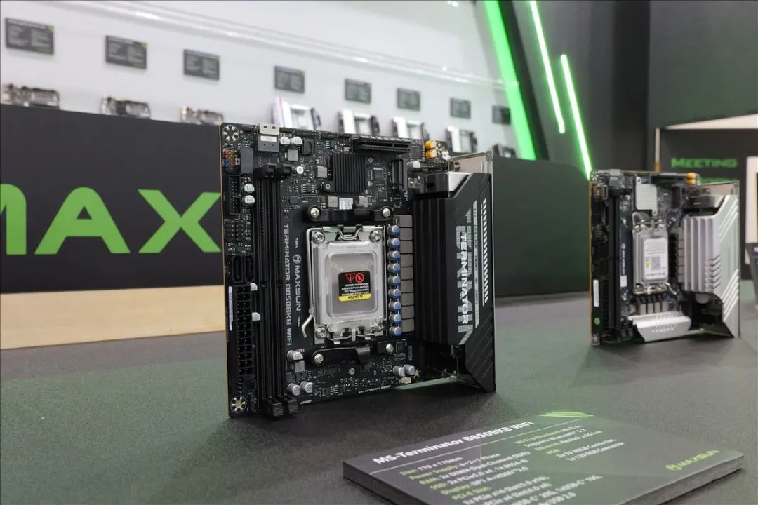 Computex 2025：铭瑄推出多款主板及整机，双芯B60引人注目