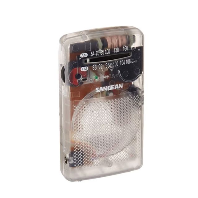 透明外壳，山进SR-35CL收音机真吸睛