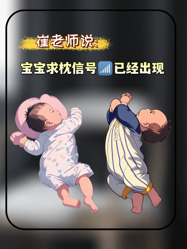 新手爸妈必看！宝宝枕头选择攻略。刚迎来小宝贝的新手爸妈们注意啦！刚出生的宝宝，脊柱还在发育中，平躺时呼吸顺畅，这时候可千万别给宝宝用枕头！一旦气道被压，就可能出现呼吸不畅，甚至有窒息风险。在宝宝颈前曲