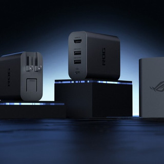 电脑展丨华硕发布 ROG 100 W Gaming 游戏充电头，2A1C+HDMI 输出
