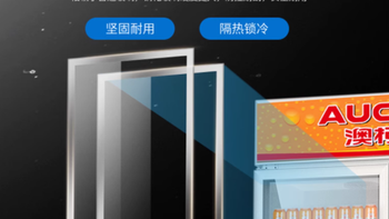 澳柯玛官方旗舰店——冷藏展示柜冰箱立式