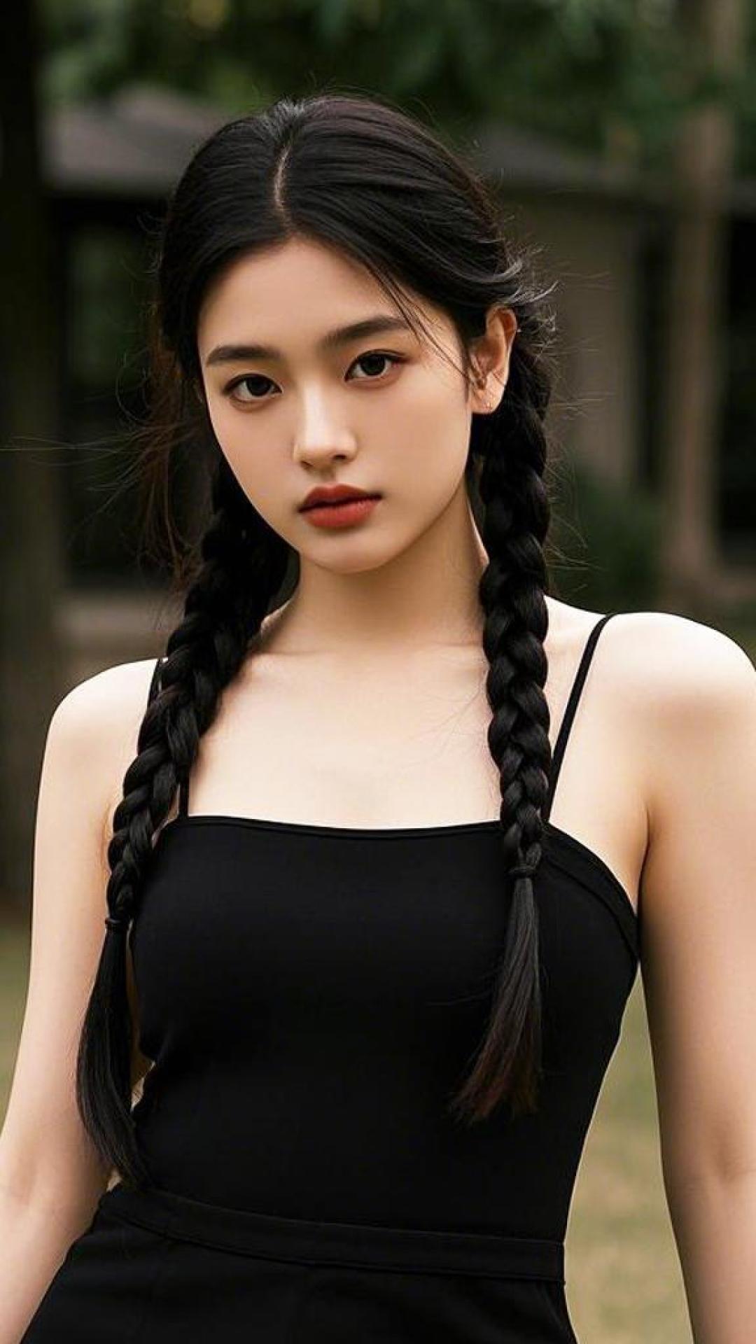 ins风双麻花辫发型攻略:蓬松编发技巧 显脸小心机,轻松拿捏夏日甜酷