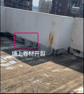 查漏报告:屋顶漏水再铺卷材或刷涂料都不行