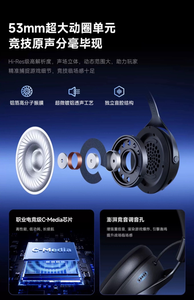 迈从游戏耳机