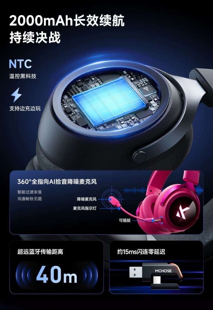 迈从游戏耳机