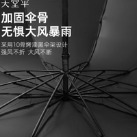 无惧风雨，共享晴空——天堂伞加大号10骨双人抗风暴雨伞