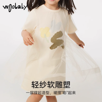 夏日清新，守护童真——woobaby旗舰店凉感防蚊女童连衣裙