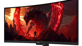 电脑展丨宏碁还发布 Nitro GA341CUR W0 智能显示器，4K 曲面屏，谷歌TV