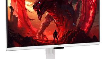 电脑展丨宏碁发布 Nitro GA321QK P 智能显示器，谷歌 TV 系统，4k/165Hz刷新率