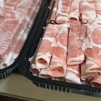 羊小柒 宁夏滩羊 羔羊原切羊肉卷净重2斤 羊肉片火锅食材清真