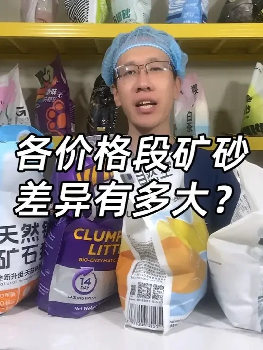 各价格段的猫砂有什么区别 #猫砂 #矿砂猫砂 #猫用品