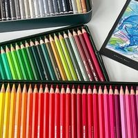 绘画爱好者的 “百宝盒”：辉柏嘉 辉彩瑞境纪念套装水溶彩铅 120 色套装