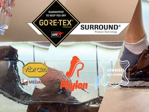 【鞋底也透气却防水？平民超跑！顶配中的顶配】Gore-Tex SURROUND 360°+Vibram MegaGrip+飞龙中底+防虹吸牛皮