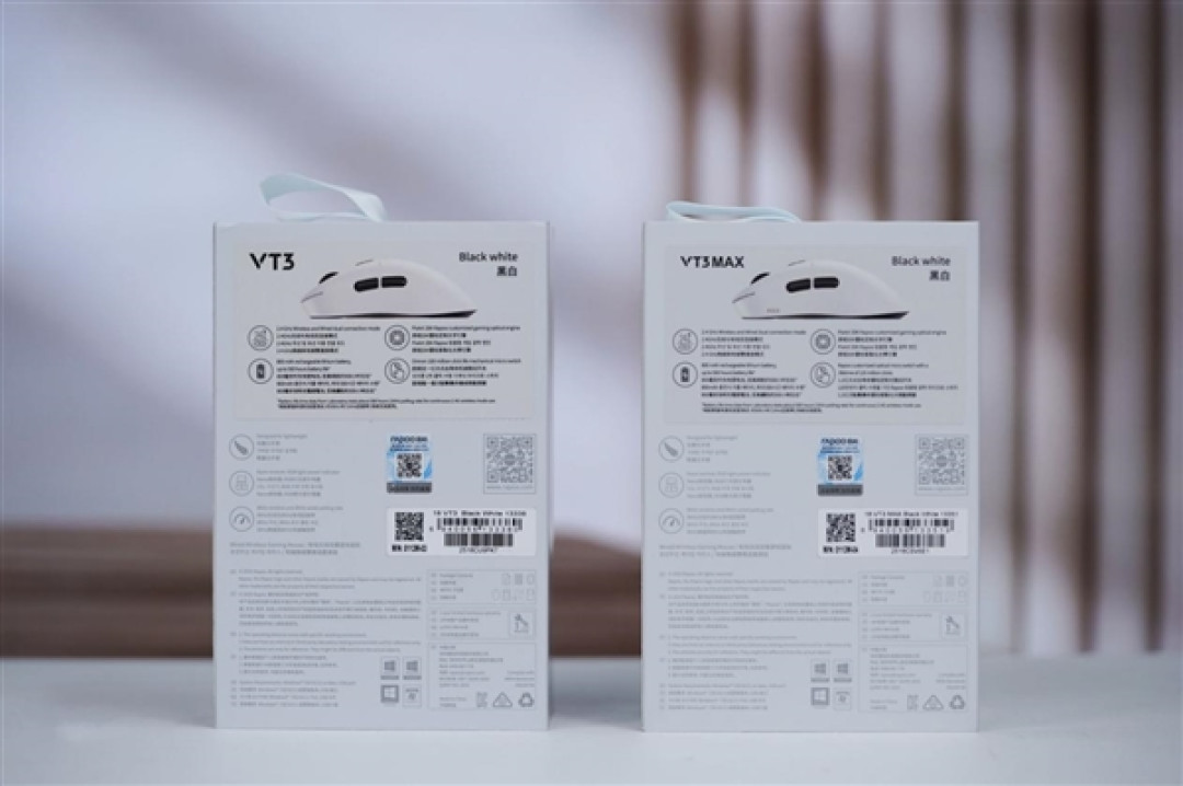 原生级双8K回报率!雷柏VT3二代系列鼠标图赏