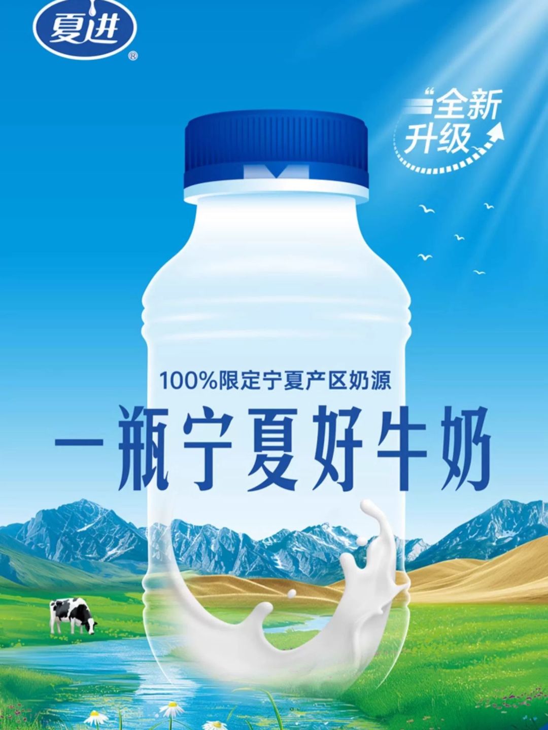 夏进牛奶,囤货首选的浓醇滋味