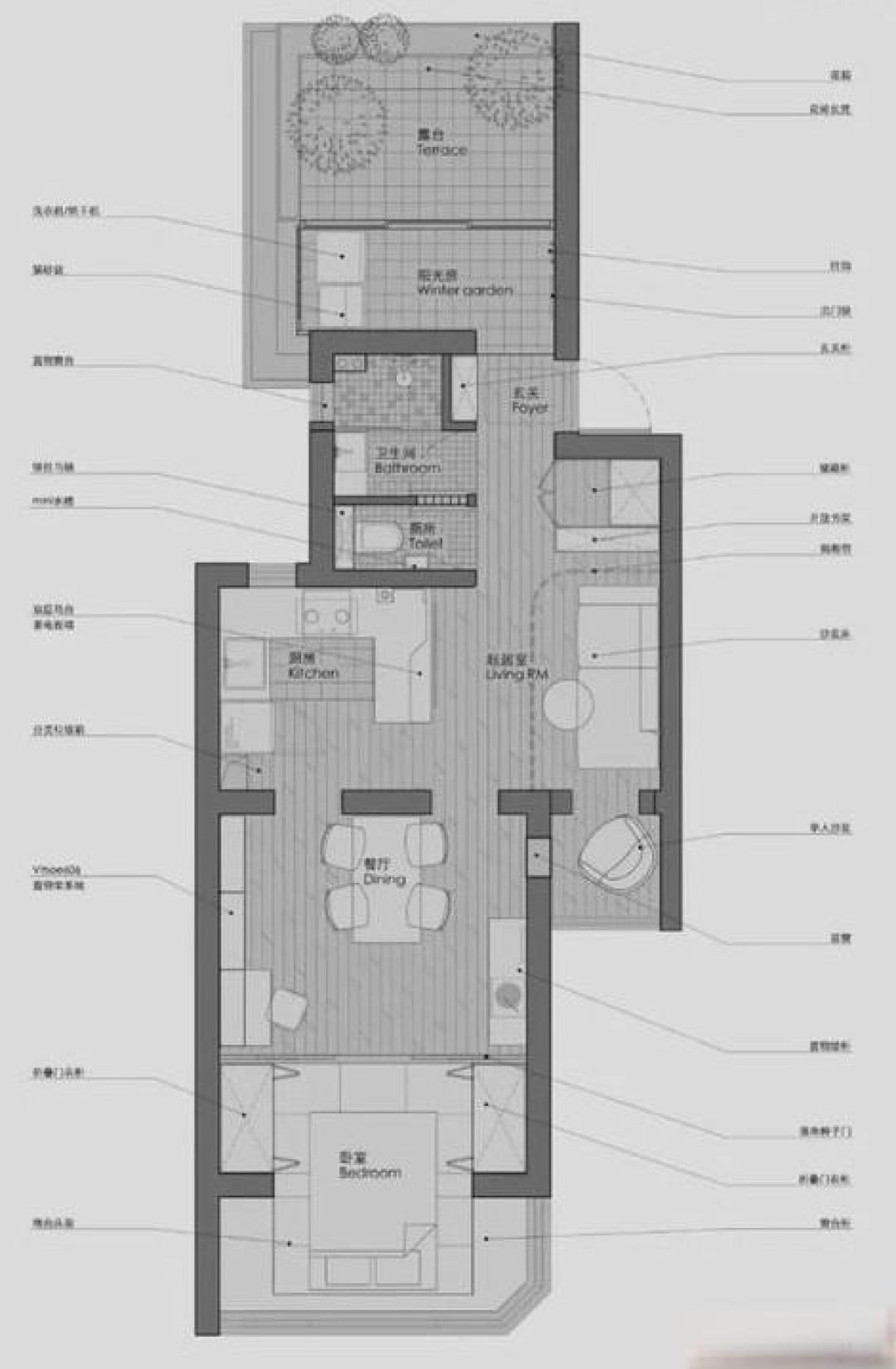 46㎡小户型装修攻略:空间魔法装出高级实用家