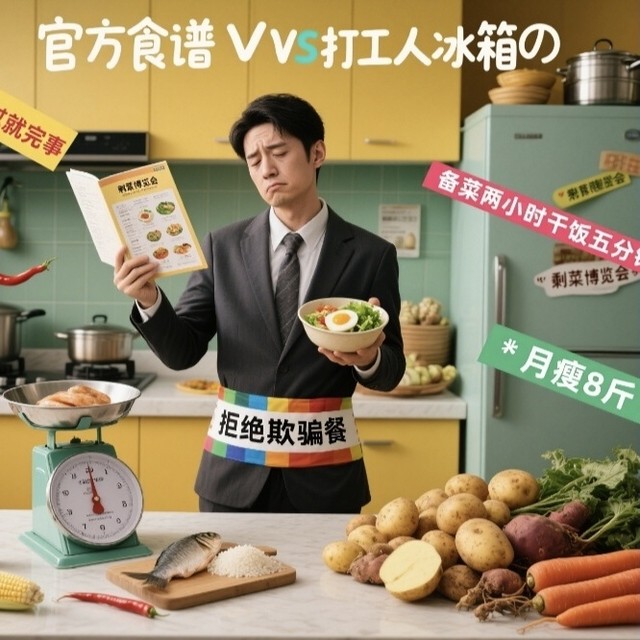 关于那些减脂食谱吐槽：这么吃你绝对瘦，至于好不好实施，我不管